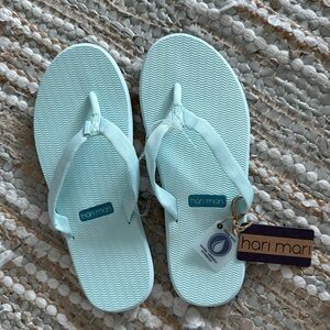 NWT Hari Mari Dunes Flip Flop 🩴 Sandals in Sea Glass Women’s Size 10